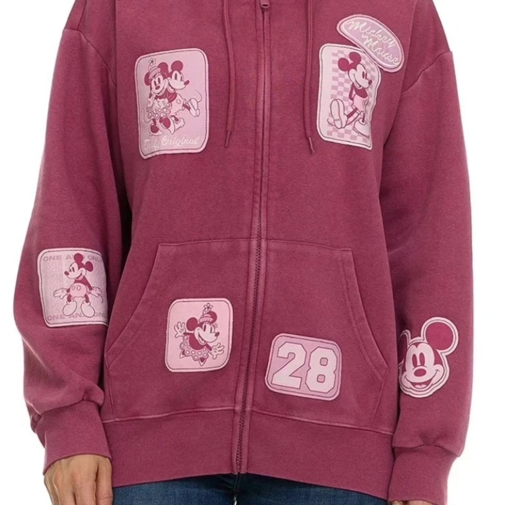 Disney Pink Mickey Mouse Hoodie